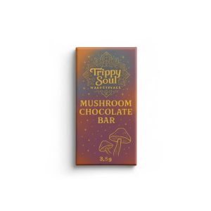 Buy Mushroom Chocolate Bars – Milk Online | Trippy Soul MarketPlace Milk mushroom chocolate bar with organic mushroom extracts, vegan and lab-tested, from Trippy Soul MarketPlace.