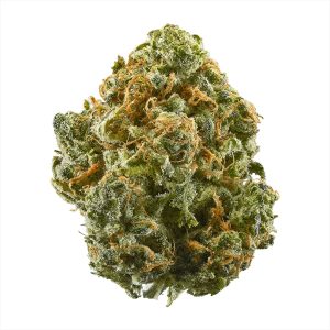 Buy Blue Dream Strain – Sweet Sativa Hybrid – Trippy Soul MarketPlace Close-up of Blue Dream cannabis buds with vibrant green and blue hues covered in trichomes.
