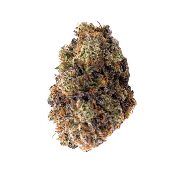 Buy Death Bubba Online | High THC Indica Strain Dense Death Bubba cannabis buds covered in trichomes, available for sale online at Trippy Soul MarketPlace.