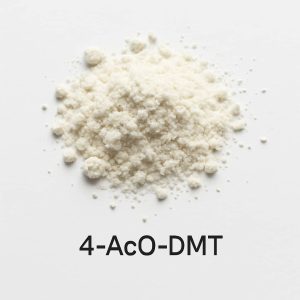 4-AcO-DMT Pure 4-AcO-DMT powder – high-quality lab-tested 4-AcO-DMT available for purchase online at Trippy Soul Marketplace
