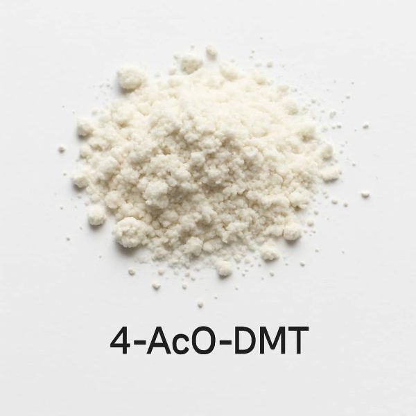 Pure 4-AcO-DMT powder – high-quality lab-tested 4-AcO-DMT available for purchase online at Trippy Soul Marketplace
