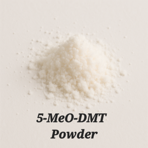 5-MeO-DMT Pure 5-MeO-DMT powder product from Trippy Soul Marketplace, ready for discreet global shipping